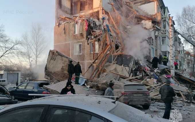 Четыре человека погибли при взрыве в пятиэтажке под Тулой