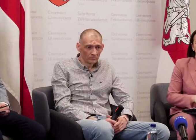 Эмоции Тихановского прорвались на брифинге из-за воспоминаний о детях