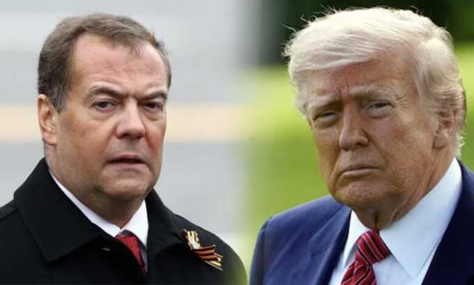 Медведев пригрозил США ядерным ударом после слов Трампа
